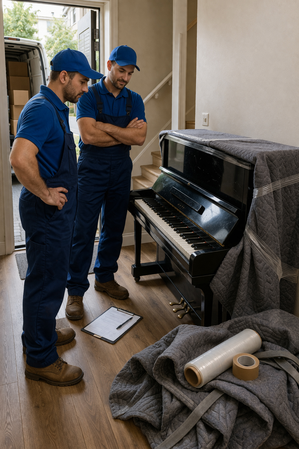 Piano transportation